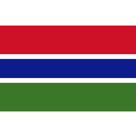 Gambias Flagga