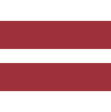 Lettlands Flagga