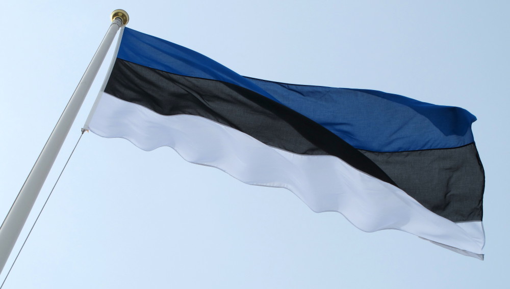 Estlands Flagga