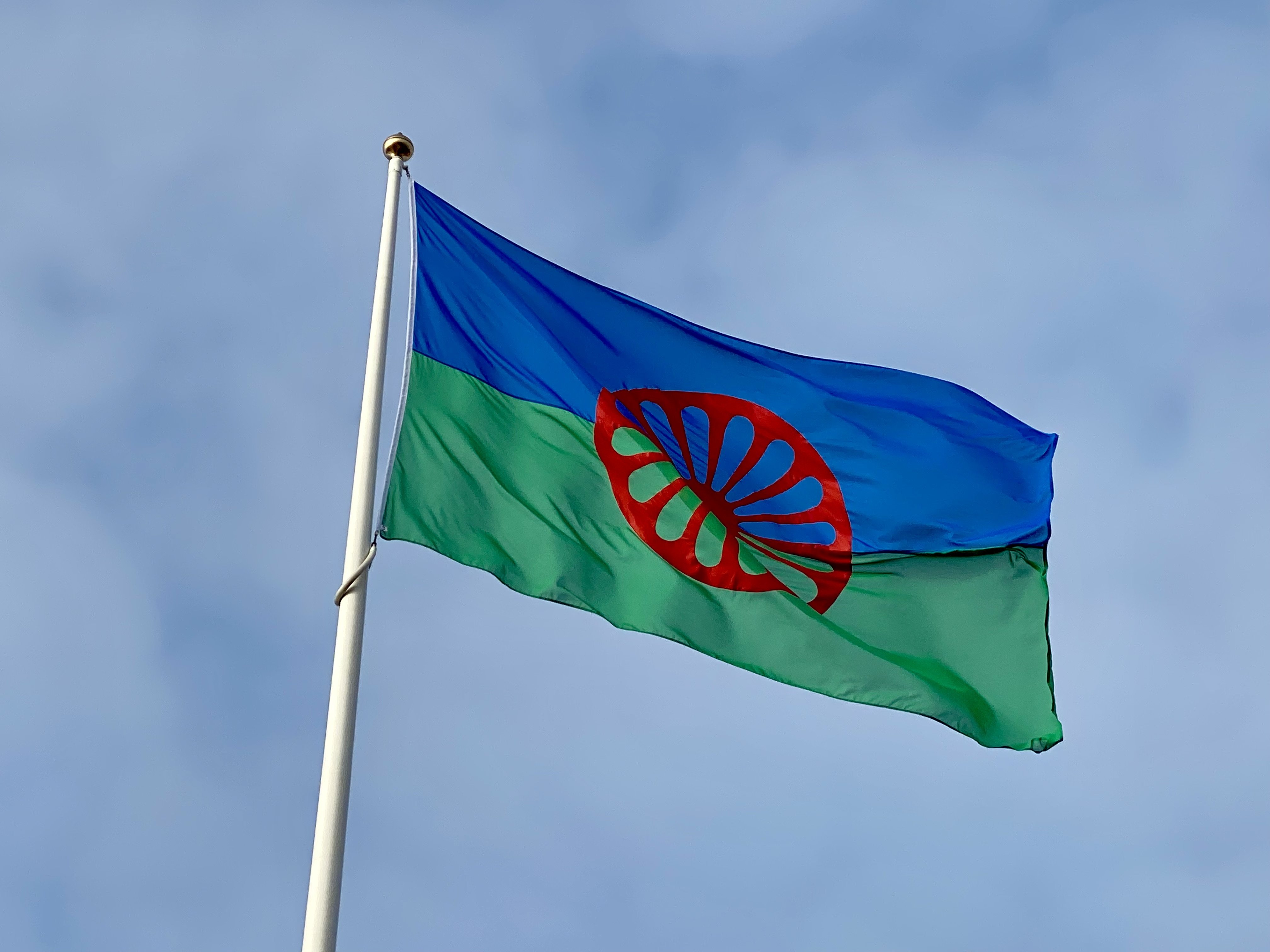 Romernas Flagga - Köp din flagga hos FlaggorOnline.se